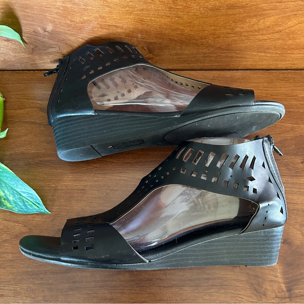 🖤DEXFLEX Comfort • Wedge Sandals - Picture 5 of 13